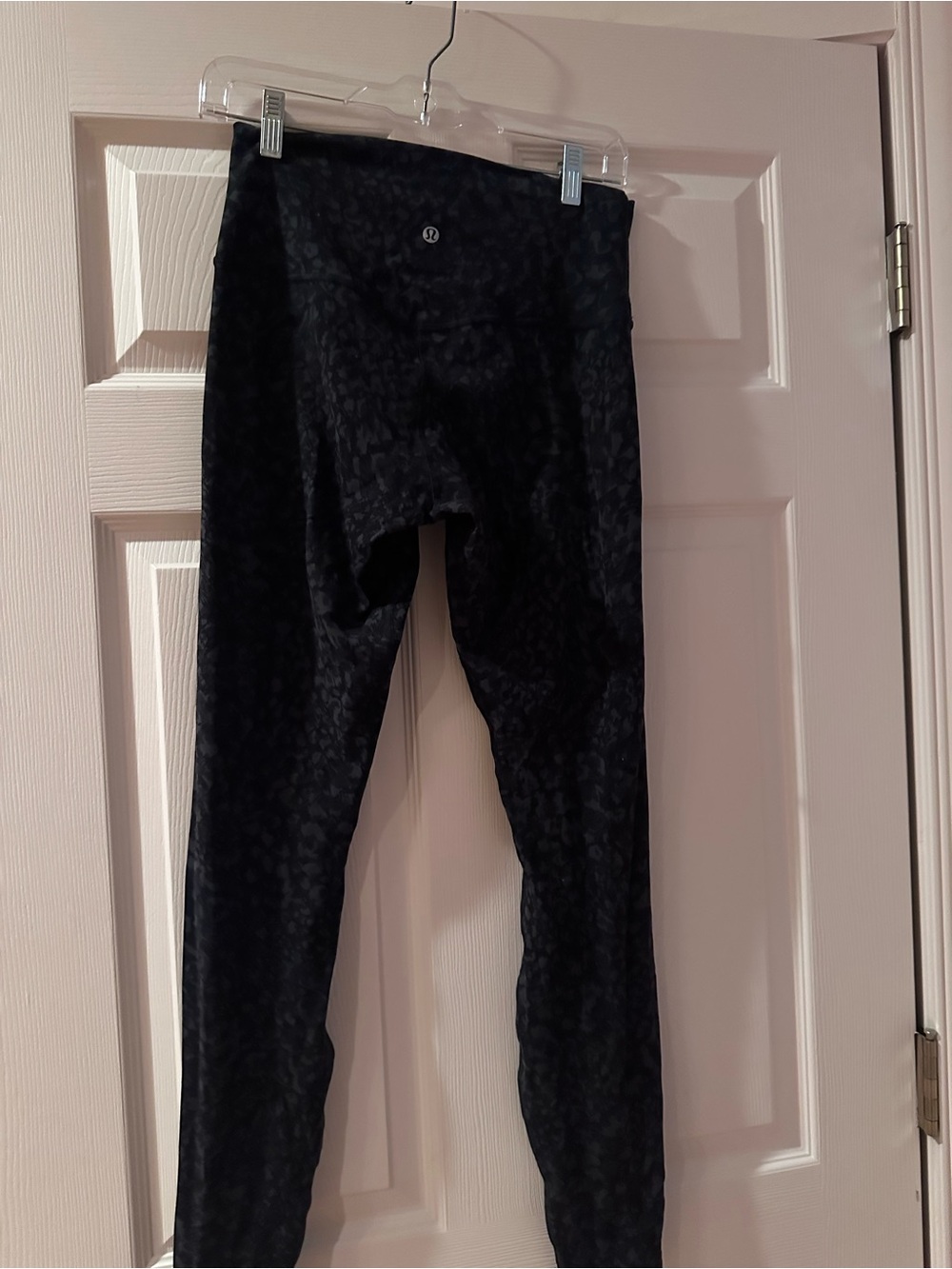 lululemon athletica Black Textured High-Rise Leggings